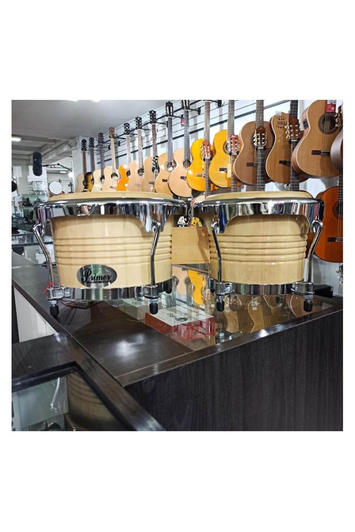 BONGO PRIMER DE 6.5'' Y 7.5'' CON ESTUCHE