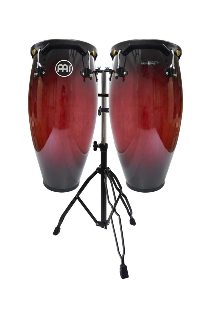 CONGAS SET ECONOMICO ROJO VINO