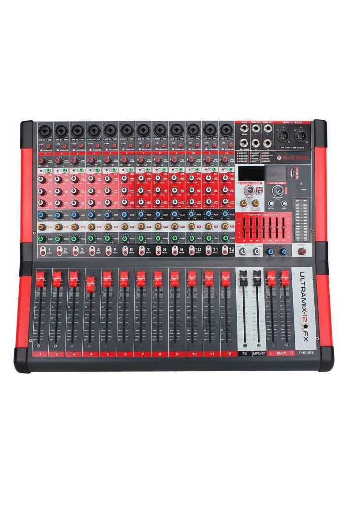 CONSOLA DOGITAL CON INTERFACE 12 CANALES