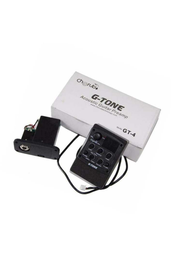 ECUALIZADOR CHERUB DE 4 BANDAS DIGITAL