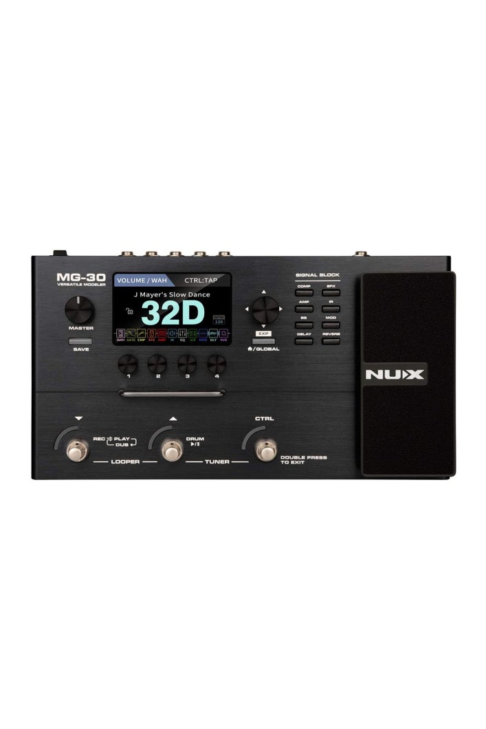 PEDAL MULTIEFECTOS NUX MG30